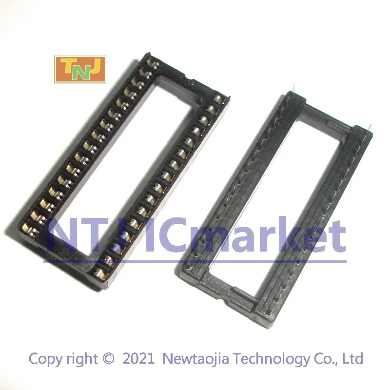 IC Sockets Connector DIP 2.54MM Wide Body Series DIP24-DIP48 24-48 Pins dip adapter converter