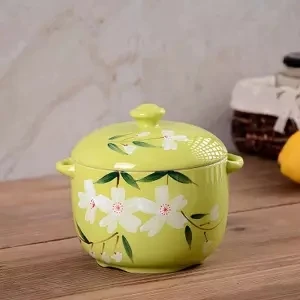 Керамическая кастрюля для супа керамическая плита кухонный горшок Горячая кастрюля кастрюли и сковородки набор Hogar Cocina кухонная посуда плита - Цвет: 1000ML