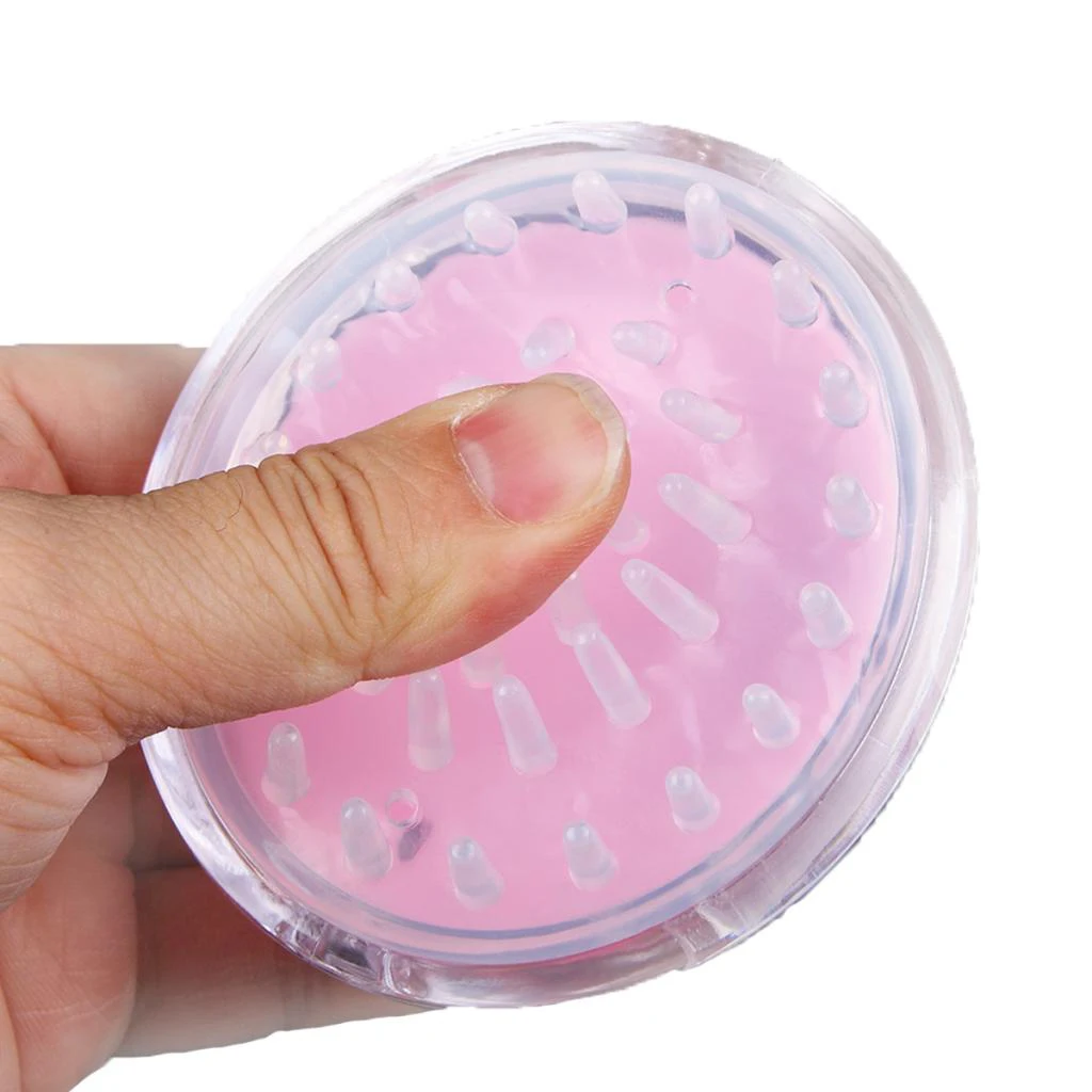 Professional Scalp Massaging Comb Silicone Scalp Massager Shampoo Brush, Shower Comb for Hair Growth Beard Pet Grooming