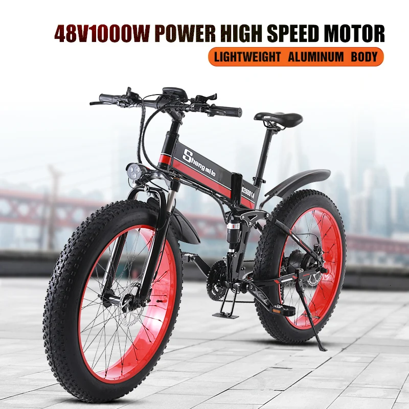 Велосипед электрический 1000 Вт ebike 2019 Новый Электрический горный велосипед olding