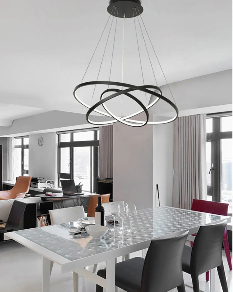 Janet Chandelier Hanging light vs Idun Chandelier