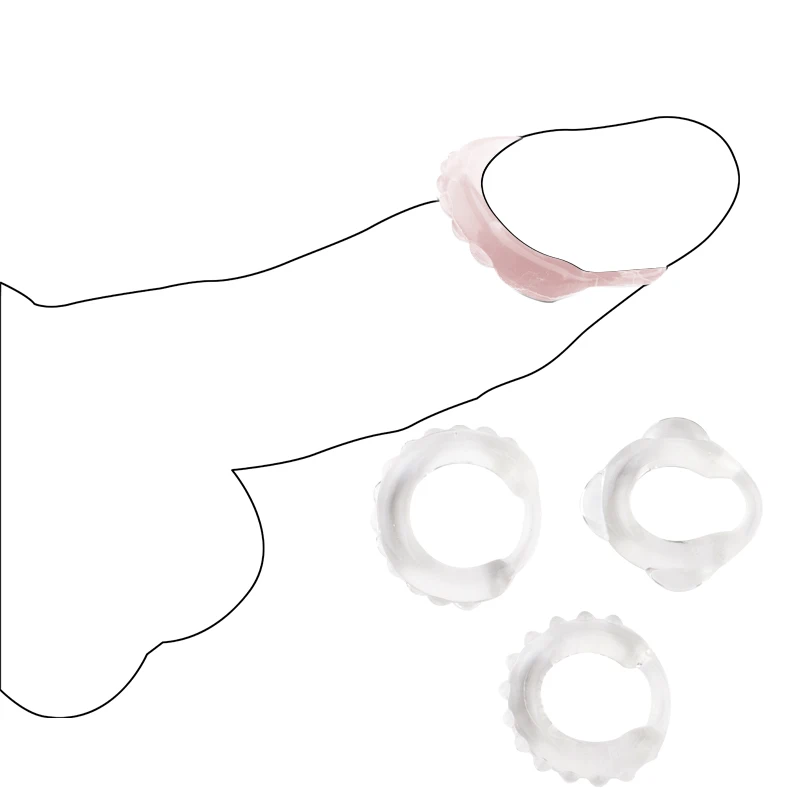 Кольцо для задержки эякуляции мужское кольцо пениса Растяжитель Эротическое