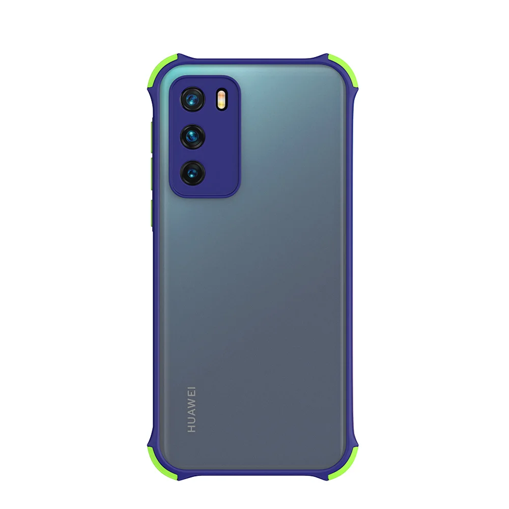 Super Shockproof Case For Huawei P30 P40 Pro Lite Mate 20 30 Honor 30s Nova 5 6 7 5T 7i SE Mobile Phone Cover Matte Shell Bumper cute huawei phone cases Cases For Huawei