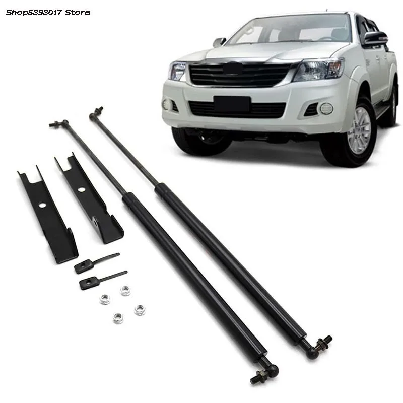 

Car Front Hood Engine Cover Hydraulic Rod Lift Spring Shock Strut Bars Bracket For Toyota Hilux Vigo 2005-2012 Car Accessories