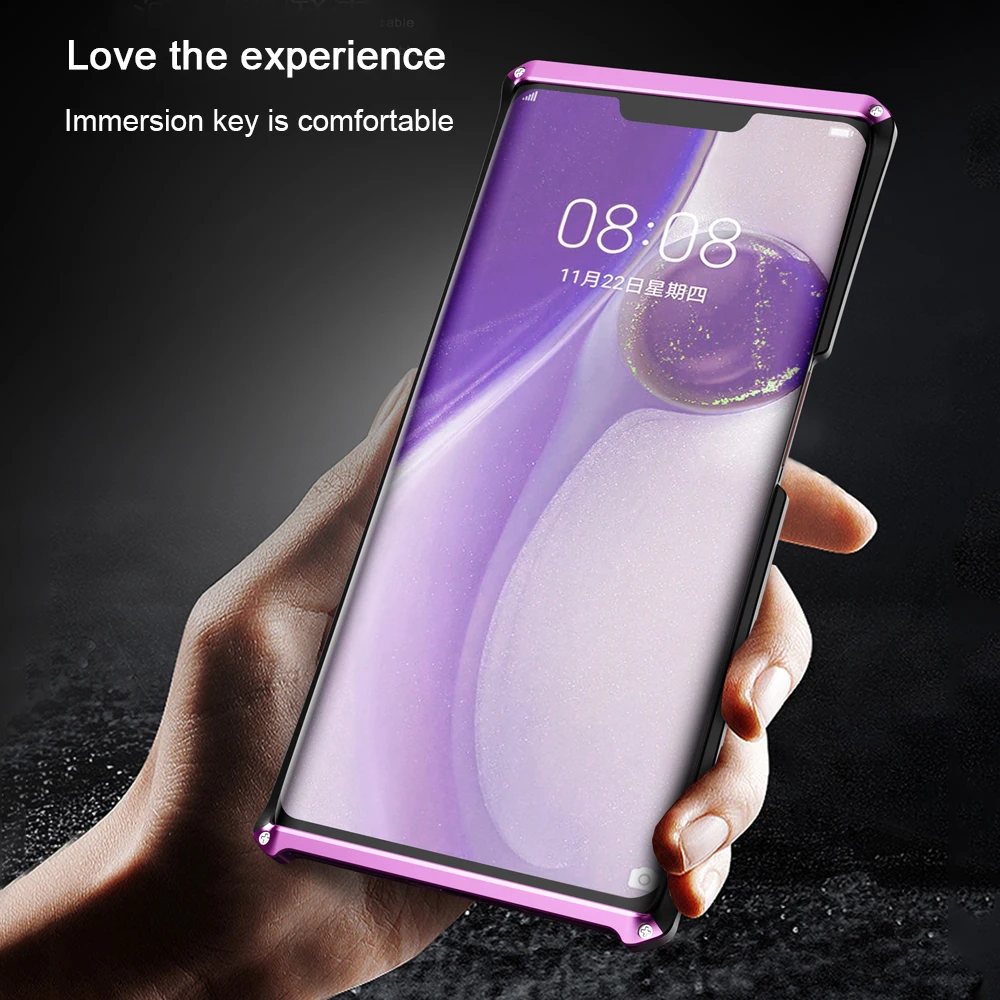OLLIVAN сверхпрочный металлический алюминиевый чехол для huawei P20 Mate30 Pro чехол противоударный чехол для huawei P30 Honor V20 защитный чехол