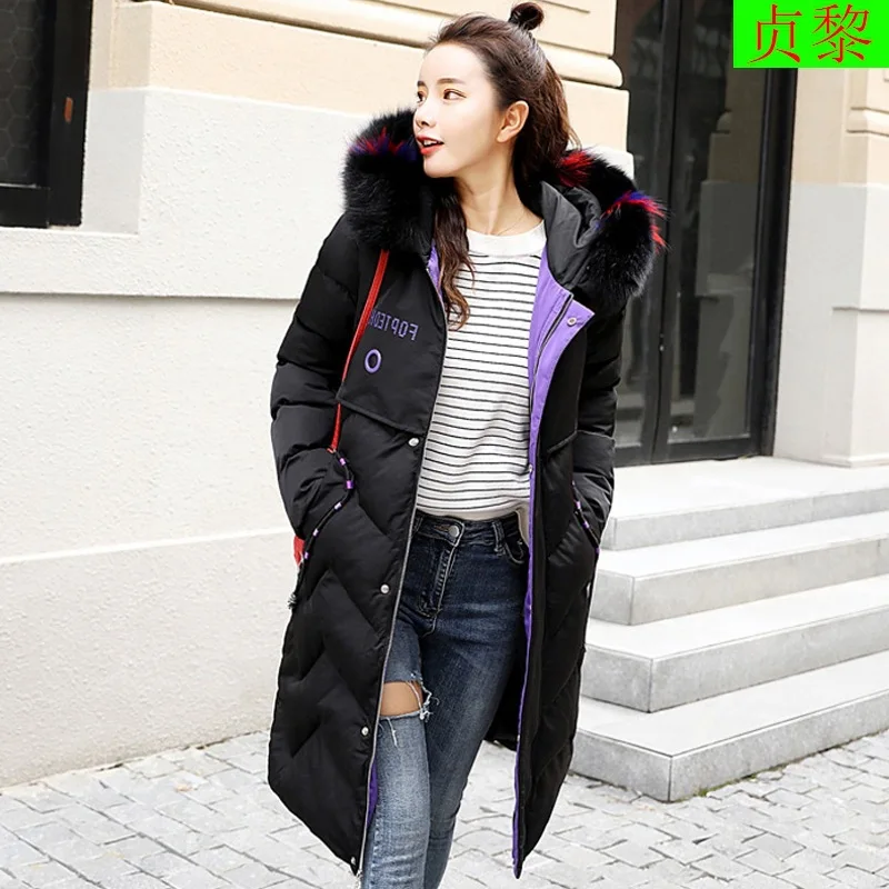 

2018 Winter New Style WOMEN'S Dress Korean-style Winter Ladies' Thick Short Mid-length down Cotton Clothes Cotton Coat Fashion