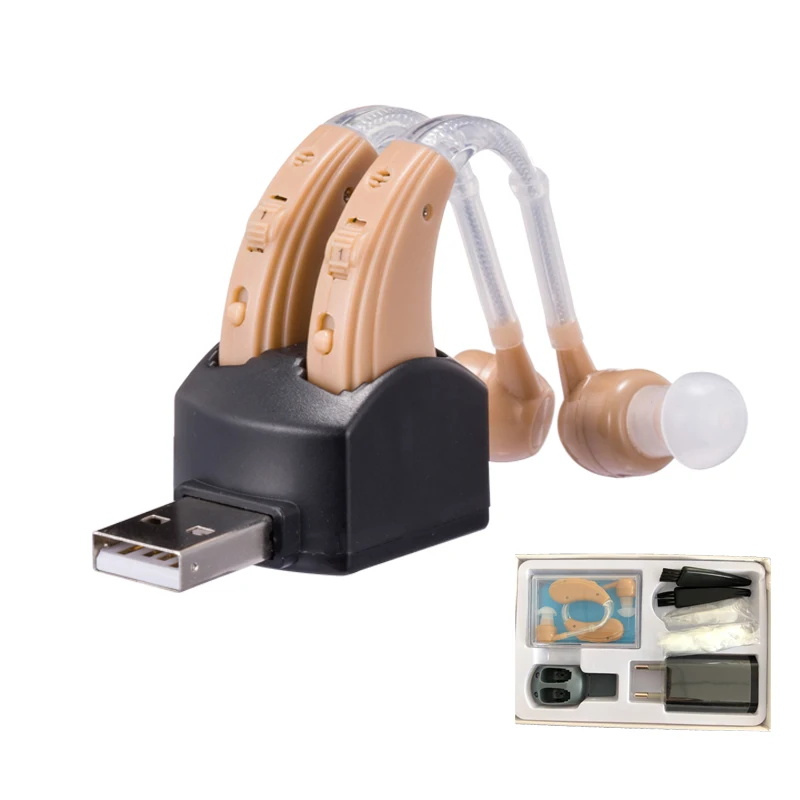 Слуховые аппараты усилители звука для глухоты наушники в ухо | Слуховые аппараты -32829061047