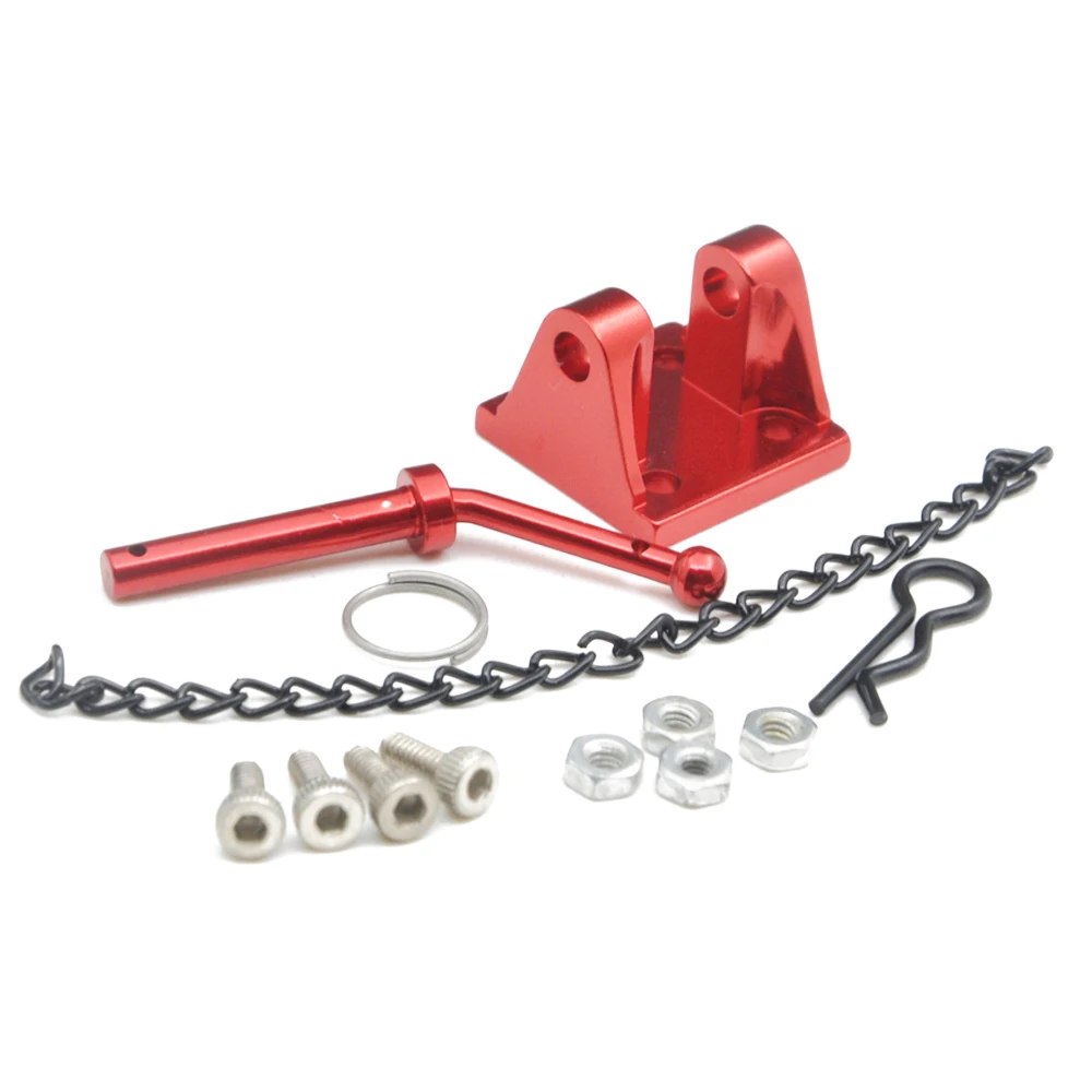 Aluminum Alloy Trailer Tow Shackles Hook for RC Crawler Car Upgrade