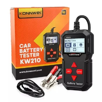 

KONNWEI KW210 Automatic Smart 12V Car Battery Tester Auto Battery Analyzer Car Battery-Tester Universal Car Diagnostic Tool