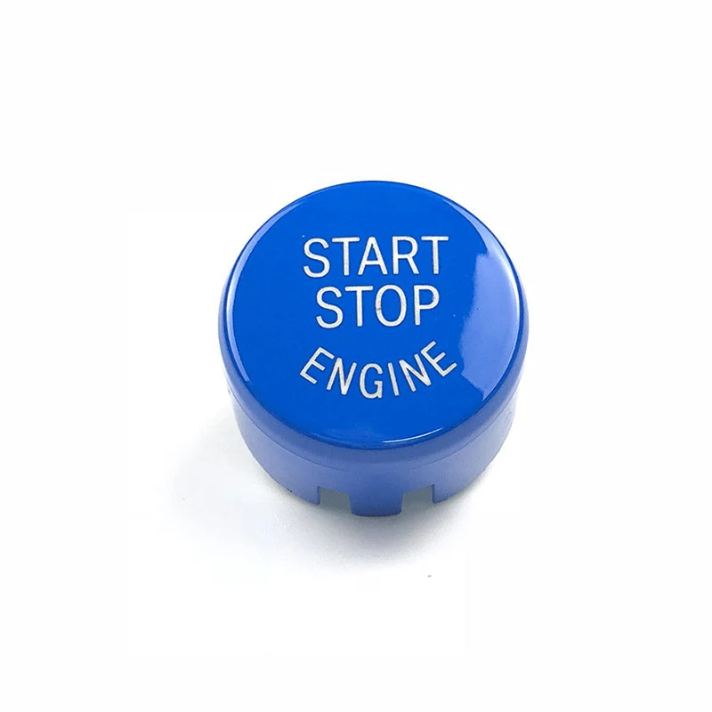 

With Accessories Button Cover Engine Switch Replacement Blue ABS New Hot