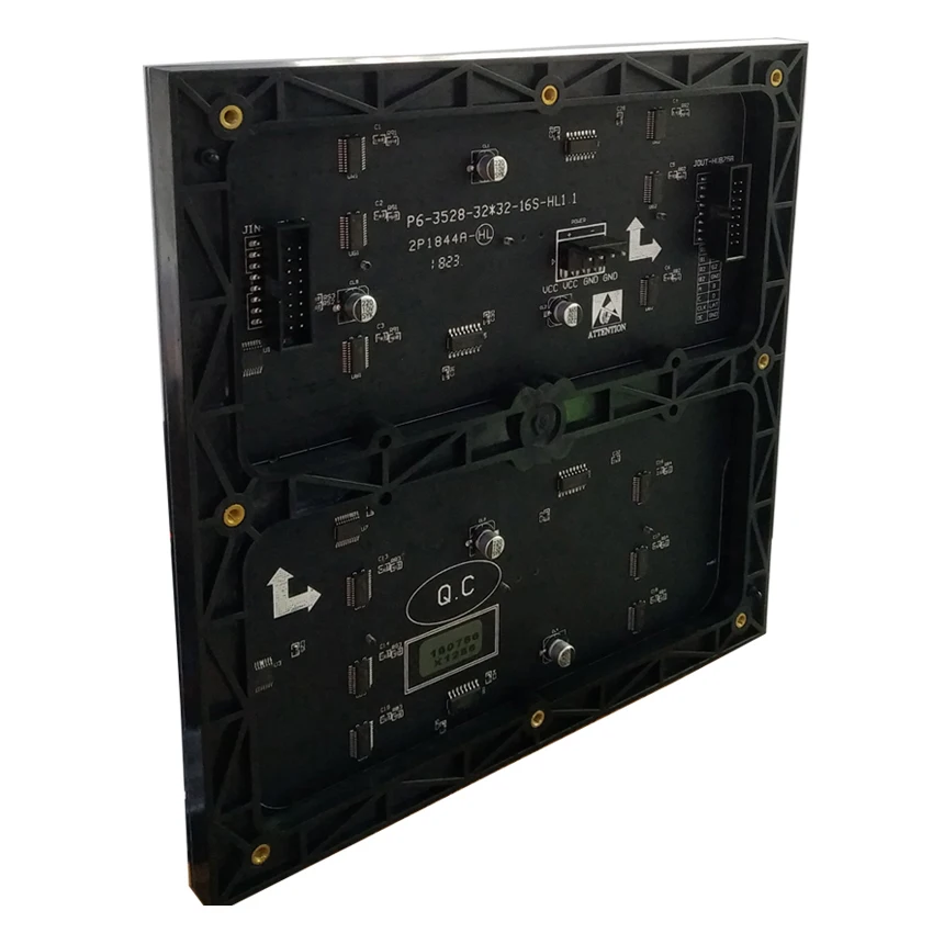Indoor SMD 3528 P6mm 192x192mm led display module video wall panels 32x32 dots led billboard video wall
