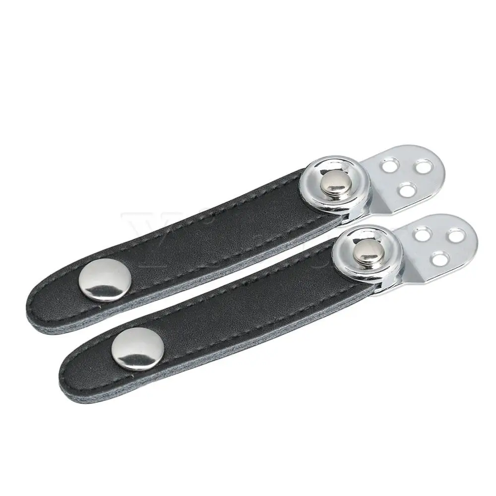 

Yibuy Double Leather Bellows Strap with 4 Buckle for Accordion Fixation 7.4CM/2.91INCH