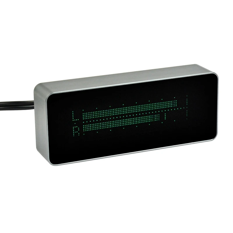 

Music Audio Spectrum Vfd 15 Level Indicator Vu Meter Precision Clock Amplifier Board Aluminum Case With Infrared Remote