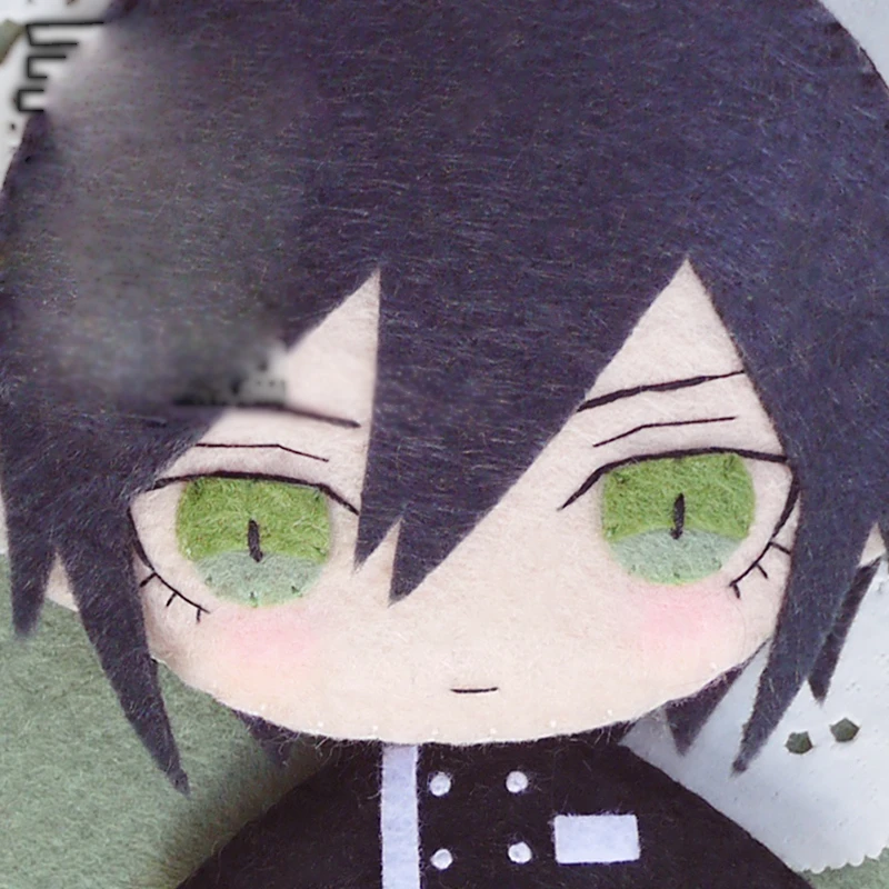 Danganronpa: Trigger Happy Havoc аниме мультфильм Saihara Shuichi Косплей Кукла DIY материал игрушка ручной работы брелок сумка декор 1 шт