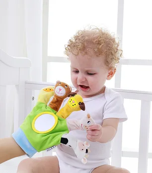 

Baby doll toy animal gloves finger doll baby cartoon comfort toys for early education educational 0-1-2 years old