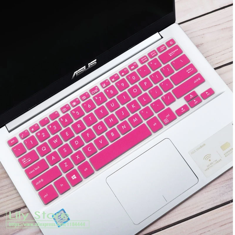 Для ASUS VivoBook Flip 14 TP410 мкА J401 мА S410 мкА E406S Y4000 Q405 X405 мкА X405Q Клавиатура Защитная крышка для ноутбука 14 дюймов - Цвет: Rose