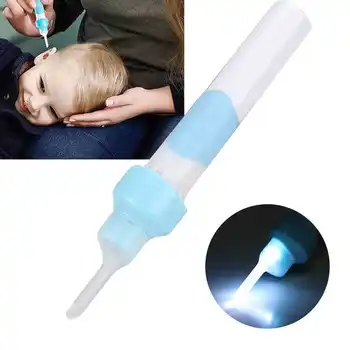 

Electric Ear Spoon Earwax Cleaner LED Flash Light Ear Pick Earwax Removal Tool Children Earpick Eer Wax Dig Remover Tweezer
