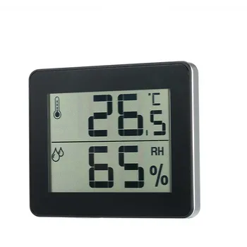 

Smart Home Climate Control Electronic Multifunction Accurate Temperature Humidity Meter Weather Station Digital Gauge Resettable