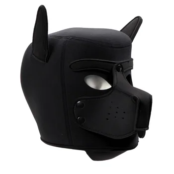Fetish Dog Headgear Bdsm Sex Bondage Mask Head Harness Bondage Hood Restraint Sexy Cosplay Sm Game Sex Toy For Women Gay Couples 6