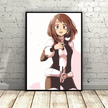 

Tsuyu Asui Boku no Hero Academia Art Canvas Poster Painting for Living Room Dropshipping