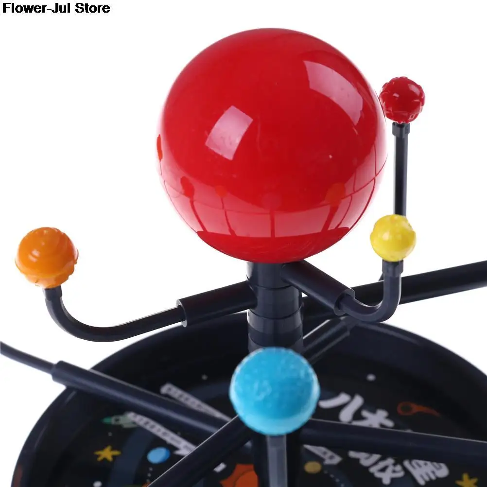 Modelo de Sistema Solar para niños, Kit de modelo de planetario de pintura de nueve planetas, suministros de enseñanza de ciencia, astronomía y geografía, juguete educativo