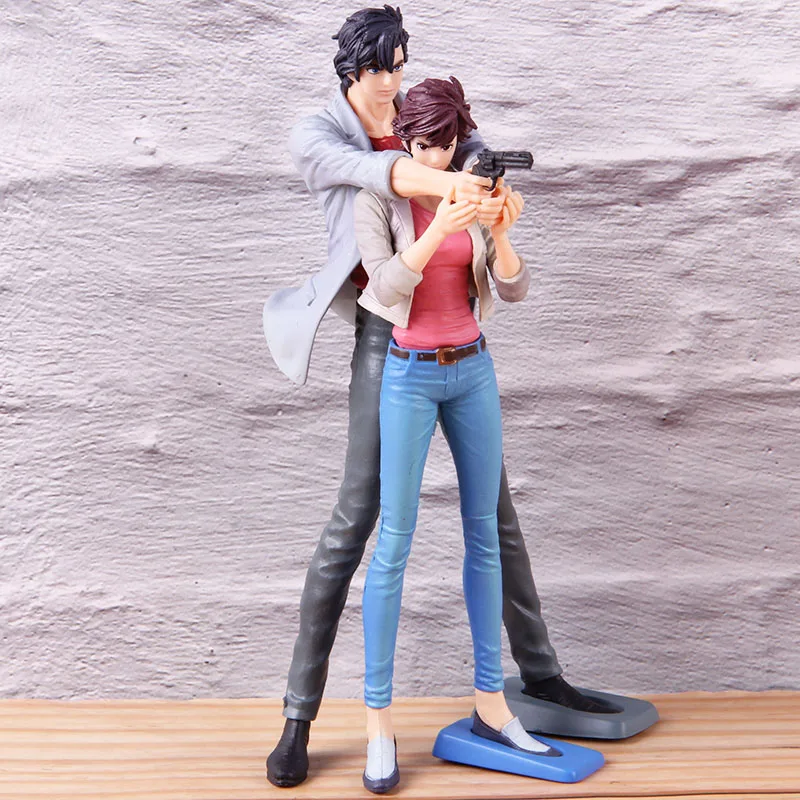 Saeba Ryo/Makimura Kaori ПВХ Коллекционная Фигурка Городской охотник создатель X игрушечная аниме-модель