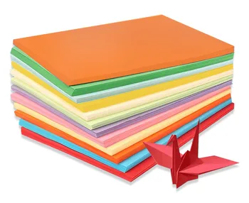 

Free shipping a4 paper printer tracing copy paper 10 Color 50pcs/lot a4 paper 80gsm Children Handwork DIY Card Scrapbook drop