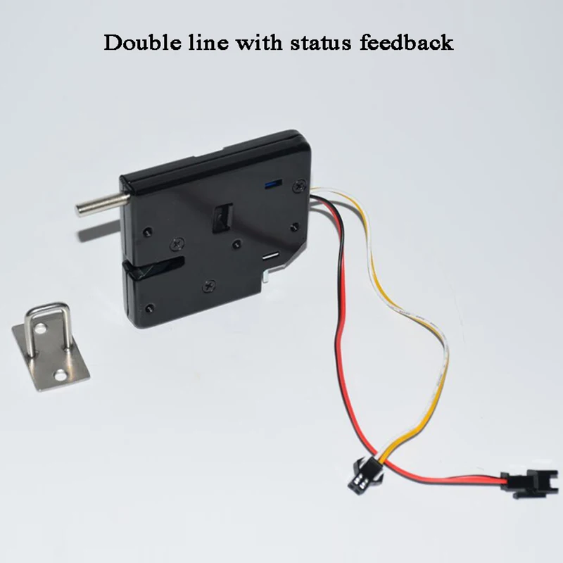4pcs 12V 2A Door latch Electric magnetic latch Cabinet lock Solenoid Electromagnetic File Case Cupboard Drawer lock