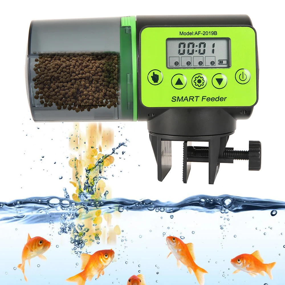 digital fish feeder