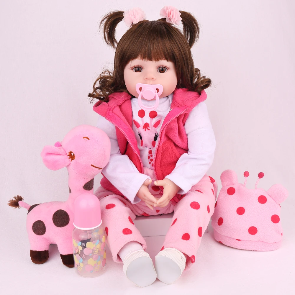 Boneca Куклы реборн игрушки NPKDOLL силиконовые reborn baby born кукла очаровательные реалистичные boneca reborn girl игрушки для детей