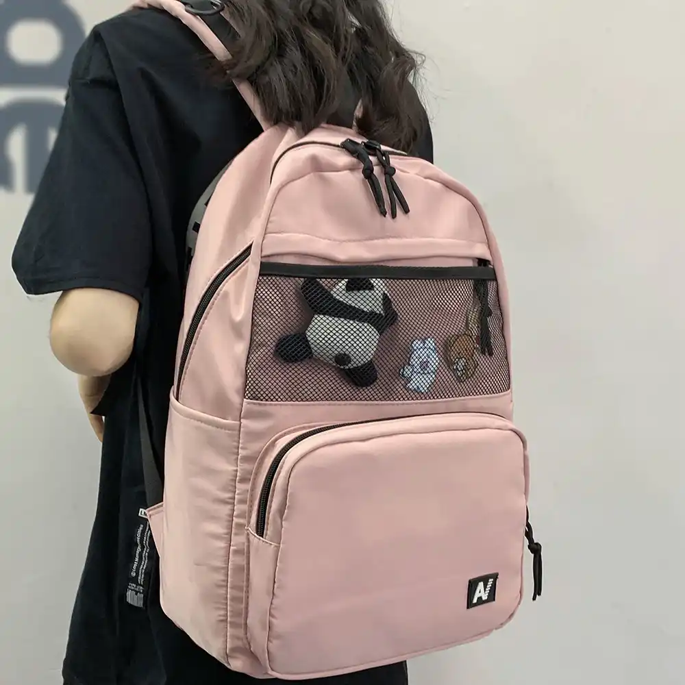 mesh book bags for girls