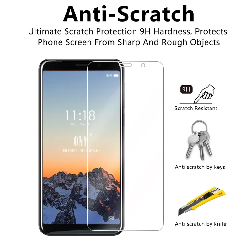 2 шт закаленное стекло для lenovo A5s стекло протектор экрана 2.5D 9H Премиум Закаленное стекло для lenovo A5s защитная пленка