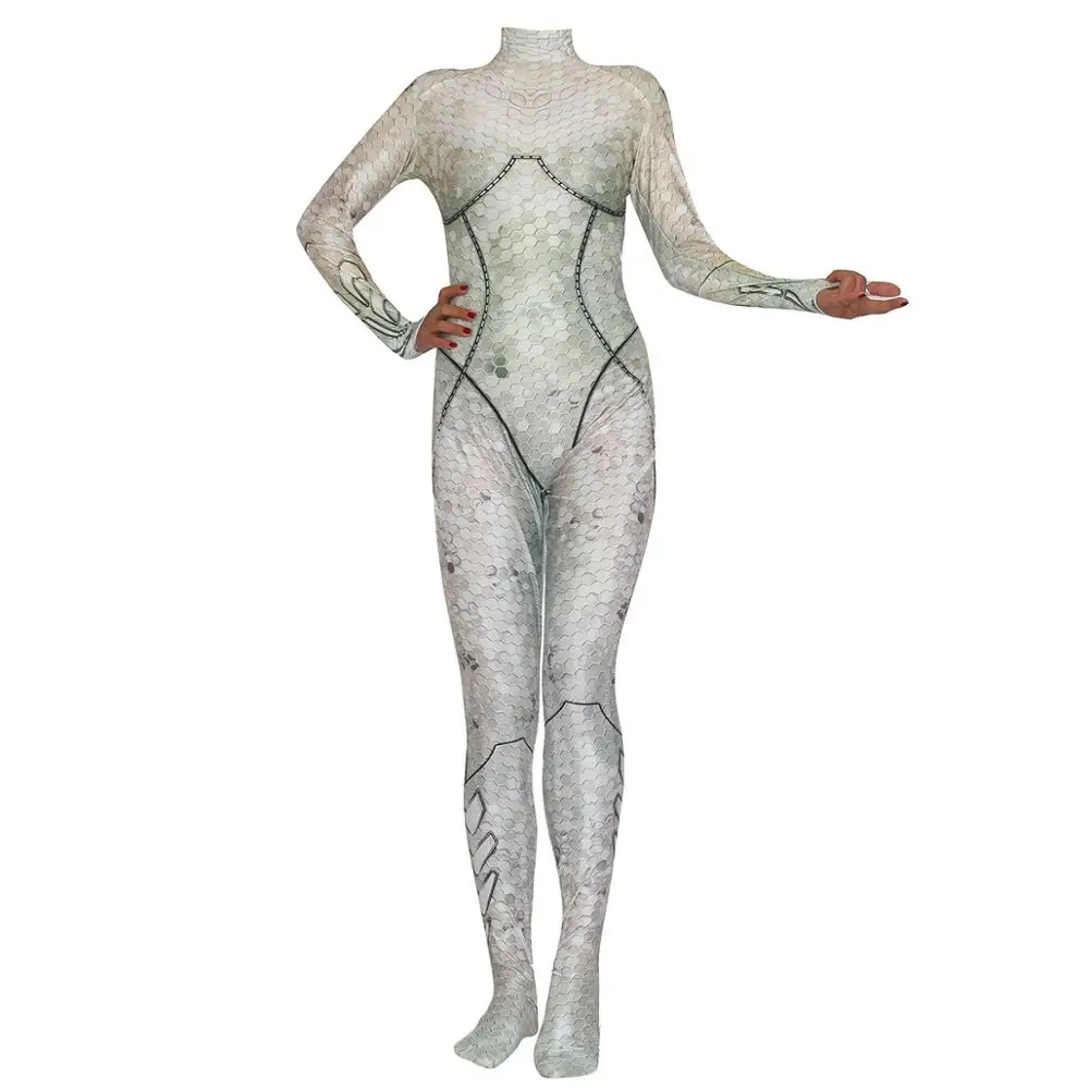 Костюм супергероя для косплея колготки Zentai костюм королевы атланны на Хэллоуин| |