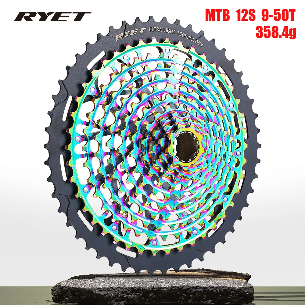 Cassette Para Bicicleta De 8 A 12 Velocidades - Negro, Para MTB O Carretera, Dientes 42/46/50/52T