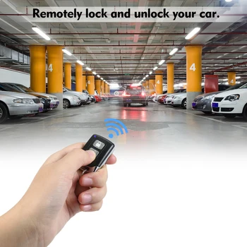 

Universal 12V Car Remote Central Kit Locking Keyless Entry System with 2 Remote Control Support Trunk Pop Auto Parts