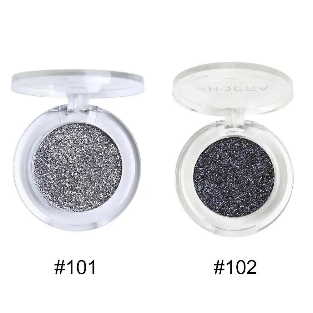 PHOERA Shimmer Eye блеск для век синие тени для век стойкий макияж декоративная косметика дешевый набор теней 12 цветов