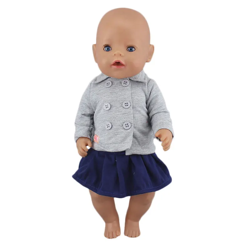 Платье Костюм для 17 дюймов Baby Doll 43 см одежда - Цвет: 06