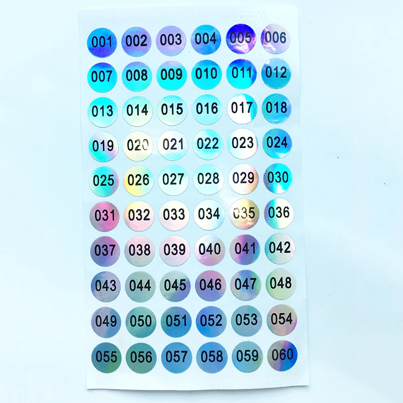 200 STICKERS SIZE 3 X 3 024