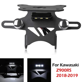 

License Plate Bracket Eliminator Tail Tidy Holder with LED Light for Kawasaki Z900RS 2018 2019
