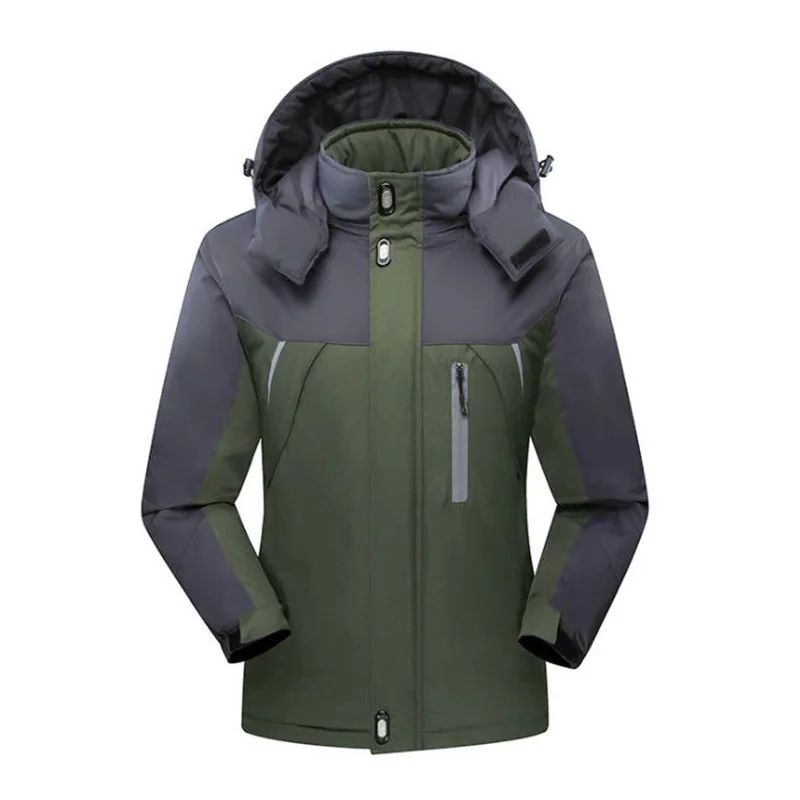 Куртка мужская женская зимняя непромокаемая ветрозащитная с капюшоном | Спорт и