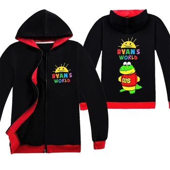 

Autumn New Girls Cotton Jacket Clothes Kids Clothing Ryan Toys Review Zipper Hoodies Coat Boys Long Sleeve Sweatshirt Coats Boys