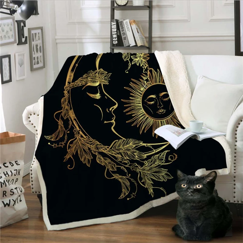 

Chunky Knit Blanket Animal Pattern Printed Cotton Fleece Blanket Sofa Blanket Hooded Blanket Blanket Sweatshirt Wearable