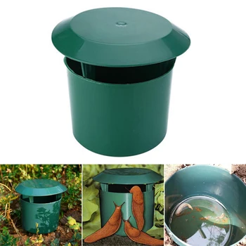 

Eco-friendly Plastic Snail Trap Snail Cage Slug House Catcher Pests Reject Gintrap Tools Animal Pest Repeller Garden Farm Protec
