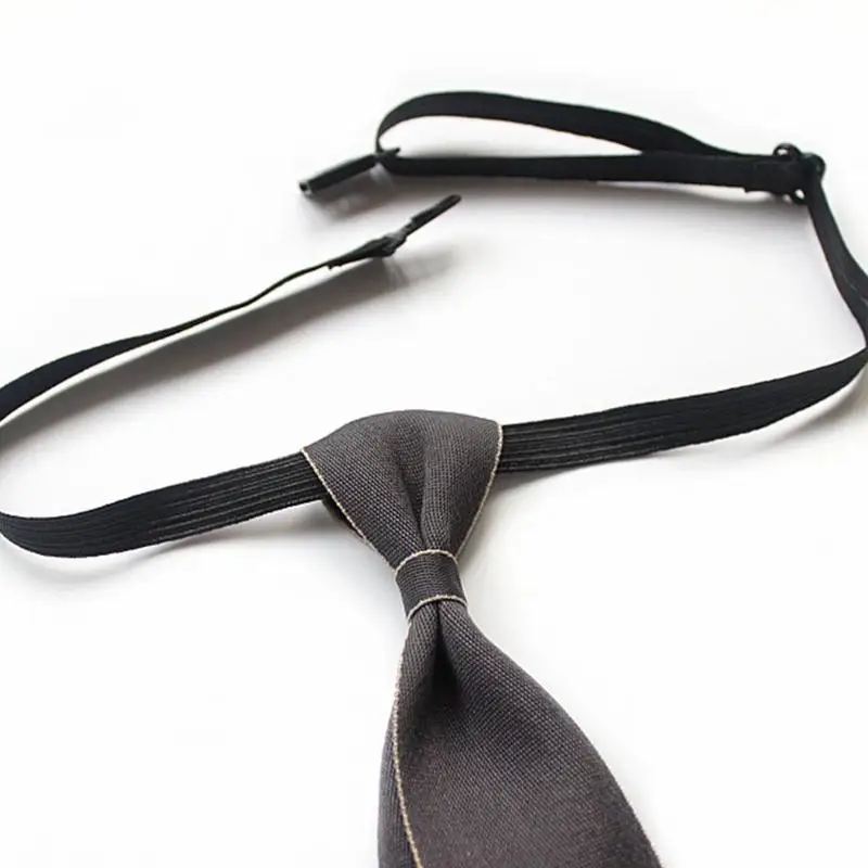 Bow Tie Unisex Hotel Bank Professional Wear Hand-free Tie White Shirt Collar Flower Bow Accessories