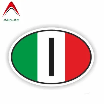 

Aliauto Automobile Accessories Italy Flag Country Code Reflective Car Sticker Decal for Motorcycles Laptop PVC,15cm*10cm