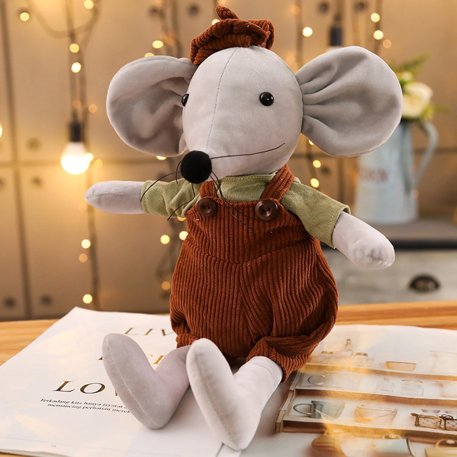 Plush Toys Cartoon Stuffed Ballet Mouse Dolls Soft Children Gifts Ornaments Plush Toys Cartoon Stuffed Ballet Mouse Dolls Soft Children Gifts Ornaments