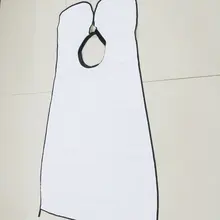 Унисекс, для лица, волос, бороды, бритья, стрижка, фартук, многоразовый, с усами, накидка, ловушка, ткань, обруча волос, обрезка, обрезка, обертка для парикмахерской