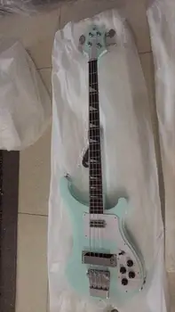 

Free Shipping New 4003 Rickenbackr 4 String Electric BASS Guitar Top Best Quality In Seaweed blue 170222