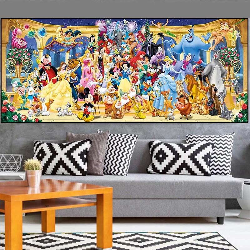 

Diamond Embroidery cartoon Mouse 5D diy Diamond Painting Cross Studded Rhinestone Image Mosaic princess Wall Sticker Decor