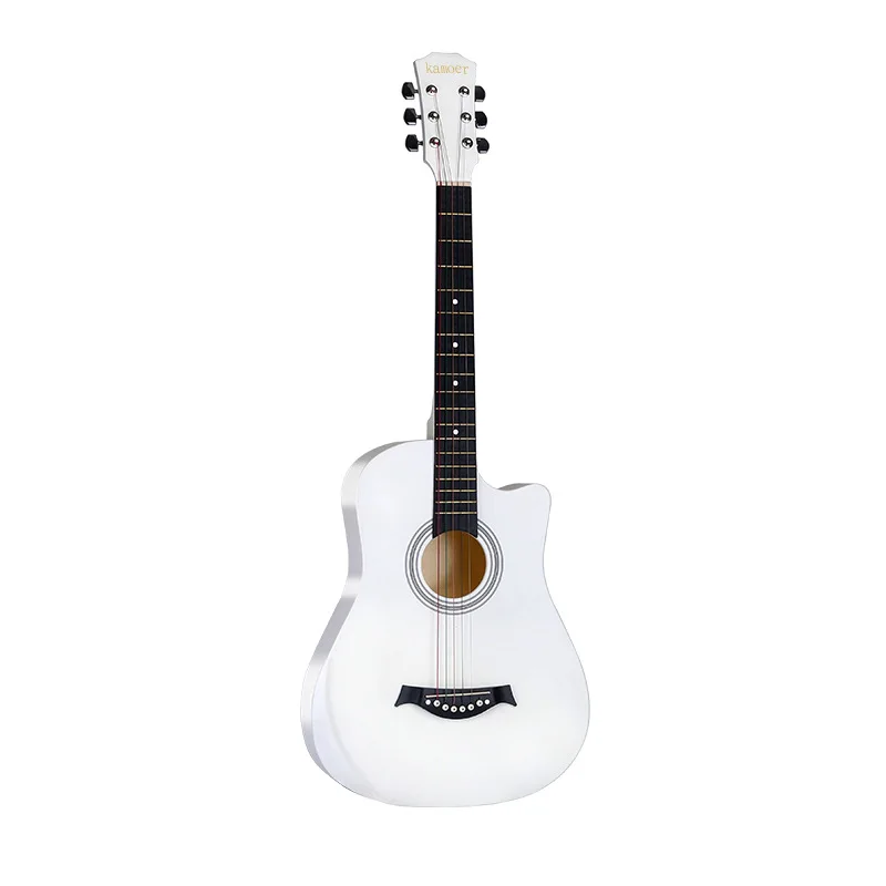 Folk Acoustic Guitar 38 "Carbon Fiber Newbie Induction Male Student Female Self-Study Newbie New Guitar Free Shipping - Image 3